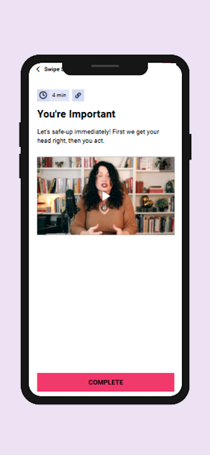 Swipe Safely Screenshot 1