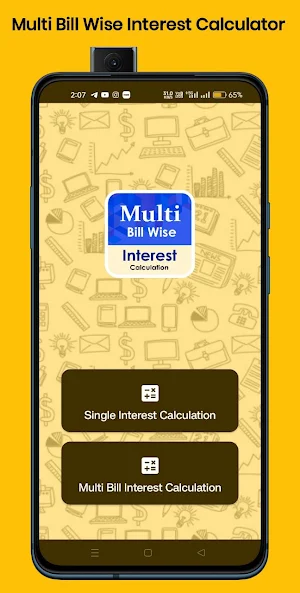 Bill Wise Interest Calculater Screenshot 0