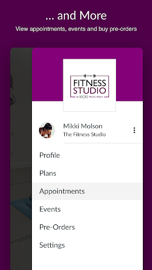 The Fitness Studio by KICKS Screenshot 3
