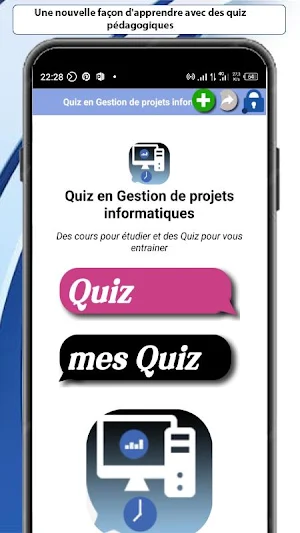 Quiz -  Gestion de projet info Screenshot 0
