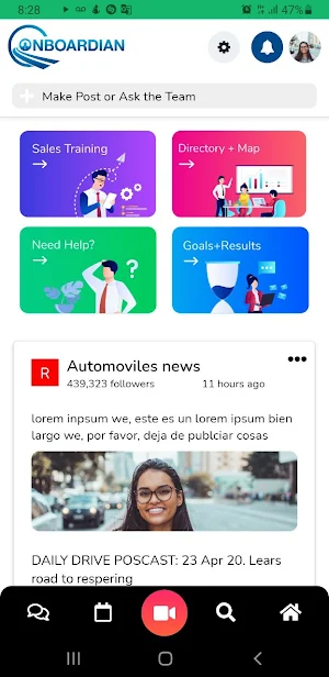 Onboardian Screenshot 0