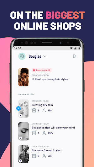 LIVEBUY Screenshot 1