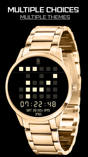 Binary Time Watch Face Screenshot 1