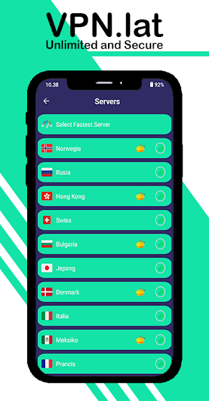 VPN.lat: Secure VPN Proxy Screenshot 3