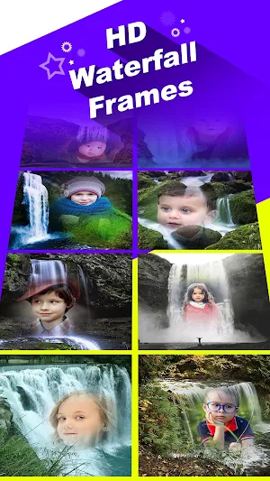 Waterfall Photo Frame Screenshot 0