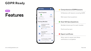GDPR Ready - Training & Cert Screenshot 1