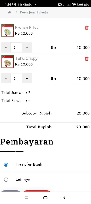 Warung Sambal Joss Screenshot 2