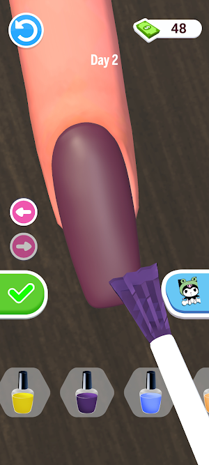 Kuromi Nail Art Salon Screenshot 2