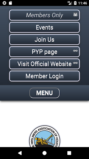 The Pipeliners Association of Houston Mobile App Screenshot 1