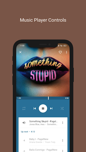 Material Music Player Screenshot 1
