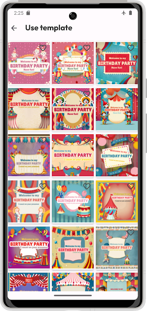 Birthday Invitation Card Maker Screenshot 0