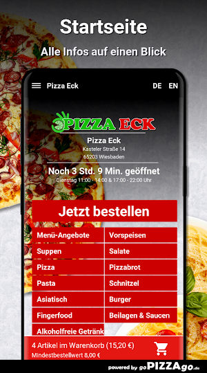 Pizza Eck Wiesbaden Screenshot 1