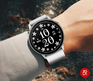Jasmine Floral Watch Face Screenshot 2