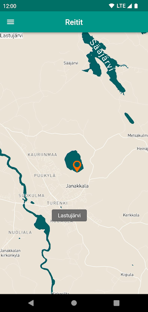 Järvisuunnistus Screenshot 2
