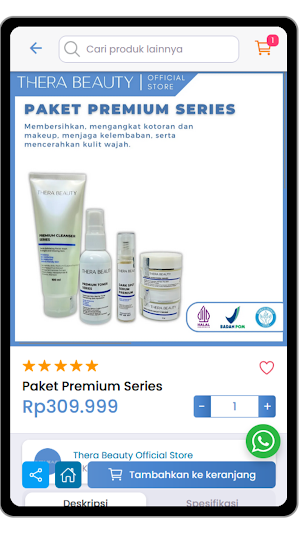 Thera Beauty - Official Store Screenshot 1