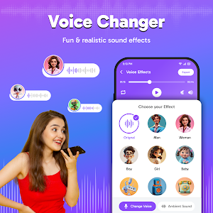 GoVoice: Female Voice Changer Screenshot 0