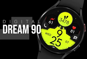 Dream 90 - Sporty Watch Face Screenshot 0