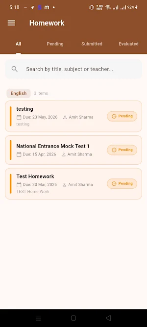 St. Teresa's Parent App Screenshot 3