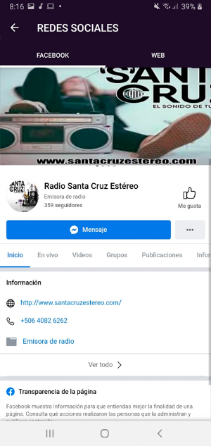 Radio Santa Cruz Estero Screenshot 3