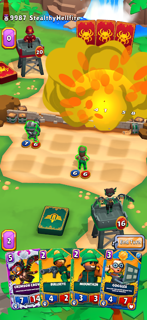 Marine Rivals: Battle Cards Screenshot 3