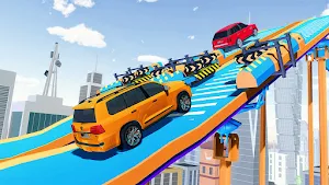 Modern Prado Car Stunt 3D : Free Car Racing Games Screenshot 0