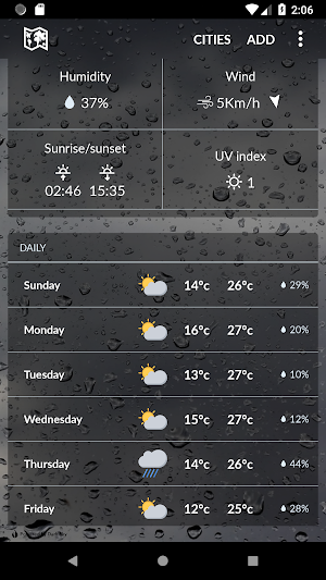 Yemen Weather Screenshot 1