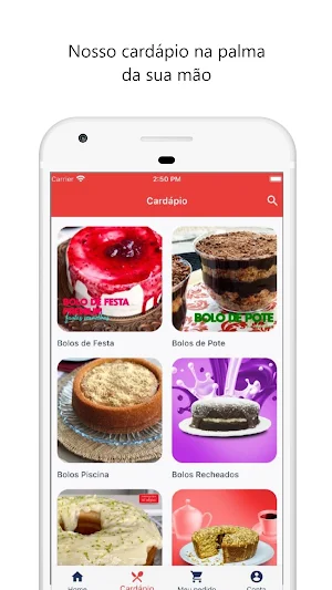 Fábrica de Bolos Vó Alzira Screenshot 2