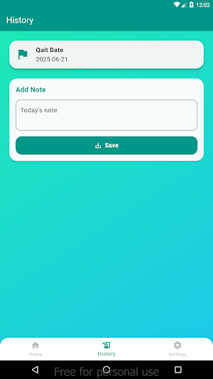 Quit Addiction Tracker screenshot 3