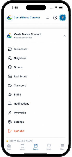 Costa Blanca Connect Screenshot 3