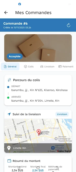 Kindex Livraison Screenshot 0