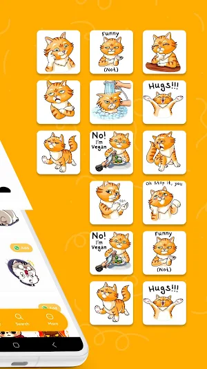 Cat Stickers Screenshot 2