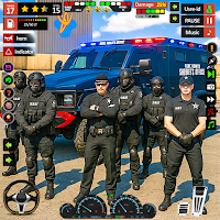 Open World Police Car Sim Game
