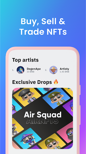 AirNFTs: NFT marketplace Screenshot 1
