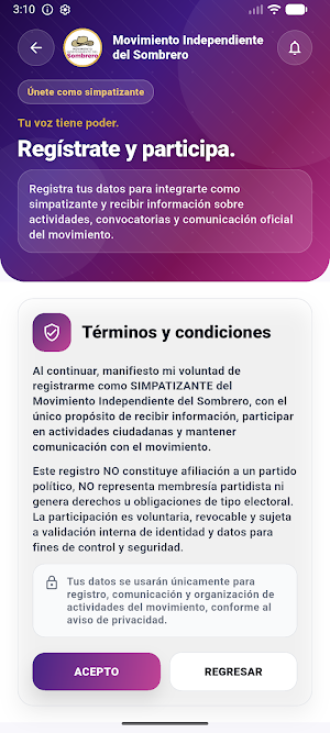 Movimiento del Sombrero Screenshot 1