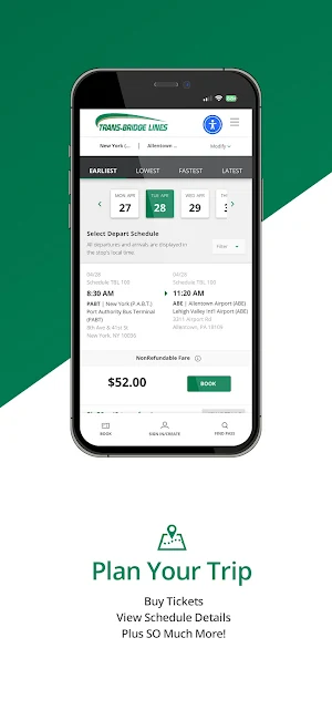 Trans-Bridge Lines Bus Tickets Screenshot 1
