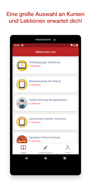 Polizei Schweiz - Karriere Screenshot 1