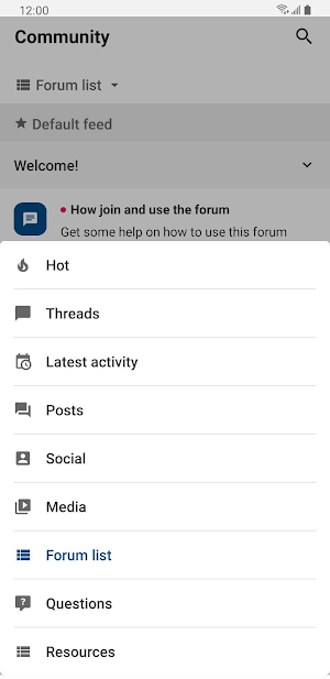 Camino Forum Screenshot 3