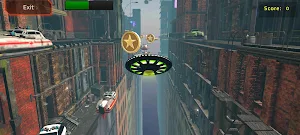 UFO Runner: City Skies Chase Screenshot 3