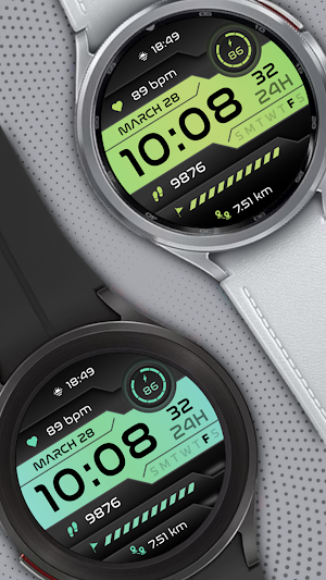 Flux Watch Face Screenshot 2