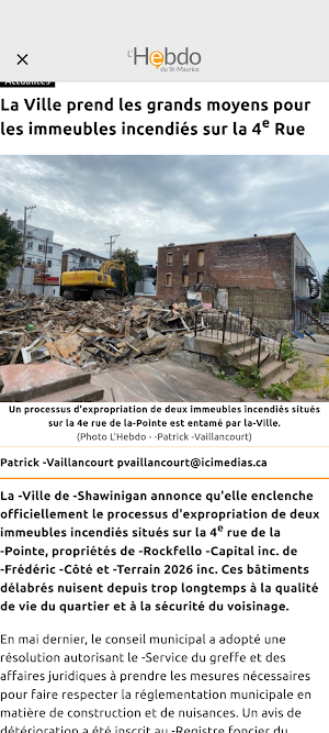 L’Hebdo du St-Maurice Screenshot 1