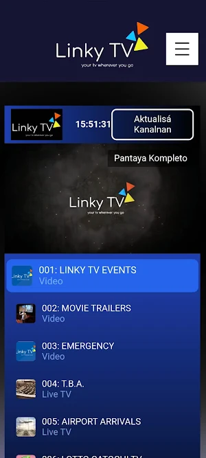 LINKY TV Screenshot 0