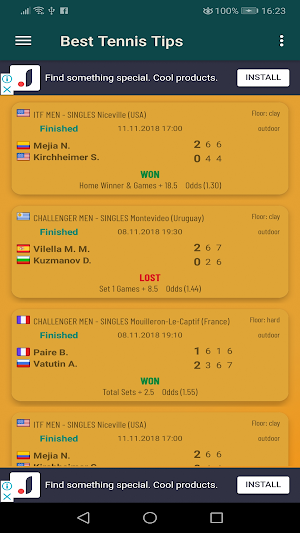 Best  Tennis Tips Screenshot 3