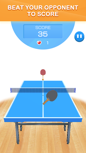 Ping Pong Battle -Table Tennis Screenshot 1