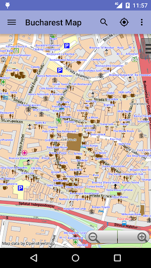 Bucharest Offline City Map Screenshot 2