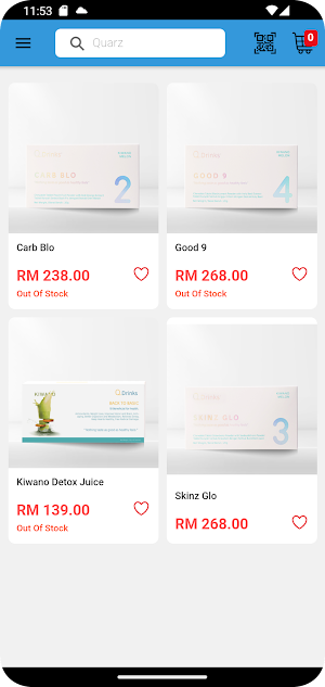 Q Drinks Screenshot 1