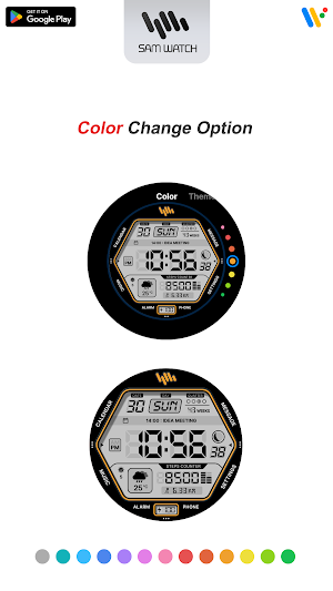 SamWatch Digital Atum 3 Screenshot 3