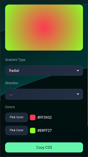 Gradient Generator Screenshot 1
