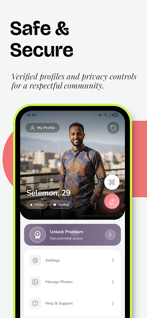 BegTera – Habesha Dating Screenshot 2