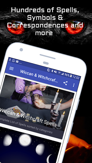 Wiccan and Witchcraft Spells Screenshot 0
