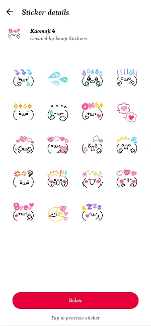 Stickerji, Emoji - WASticker Screenshot 3